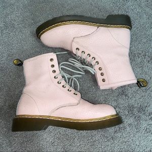Pink Dr. Martens Boots